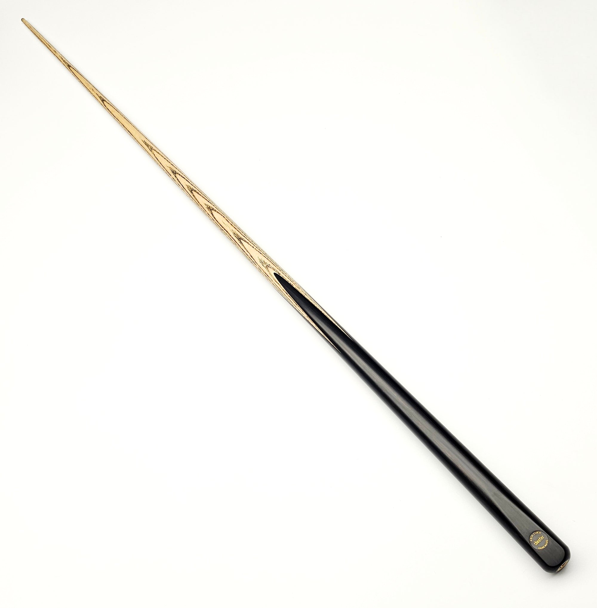 Asia Cues Shooter - One Piece Pool Cue 8.7mm Tip, 18.3oz, 57.5"