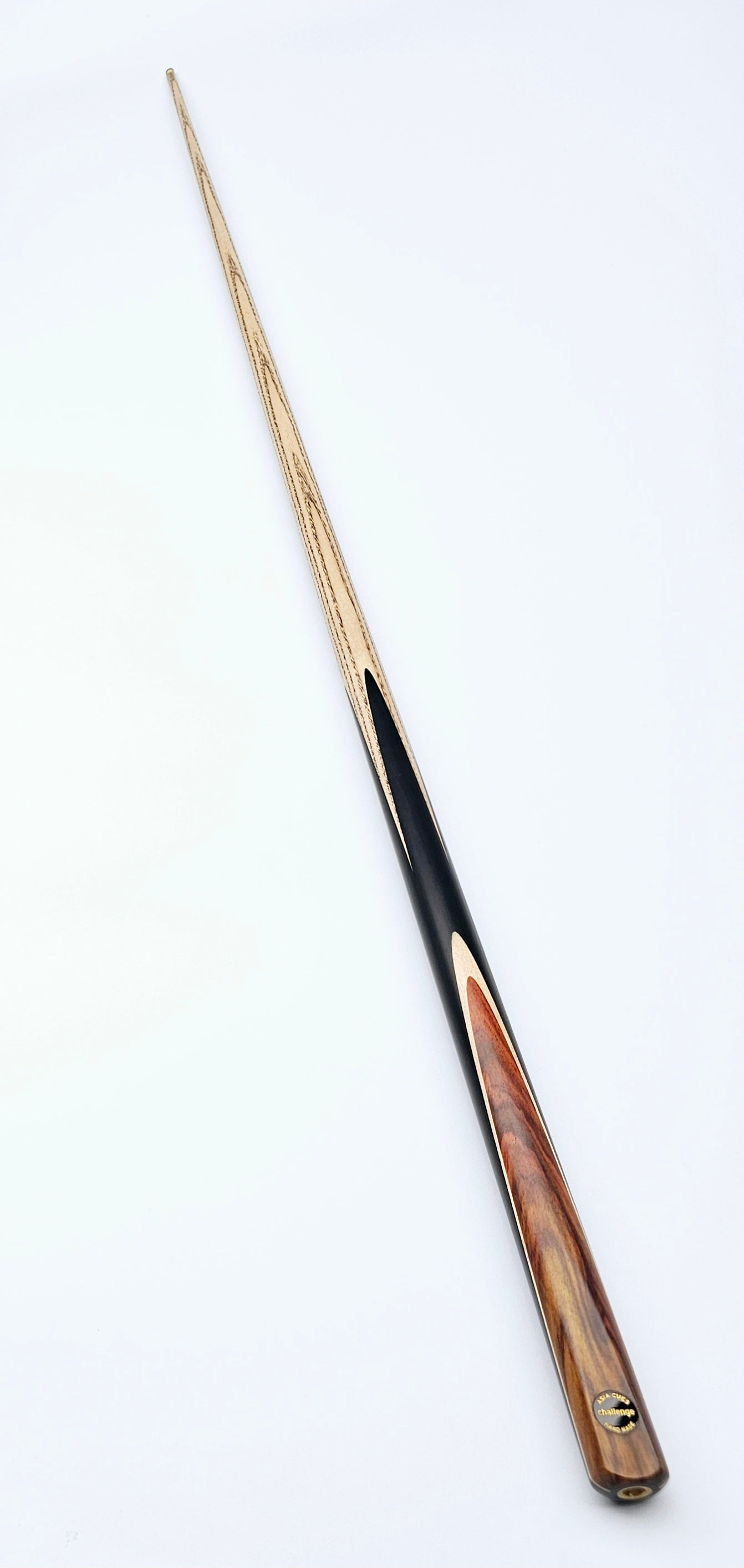 Asia Cues Challenge - One Piece Snooker Cue 9.5mm Tip, 17.4oz, 57"