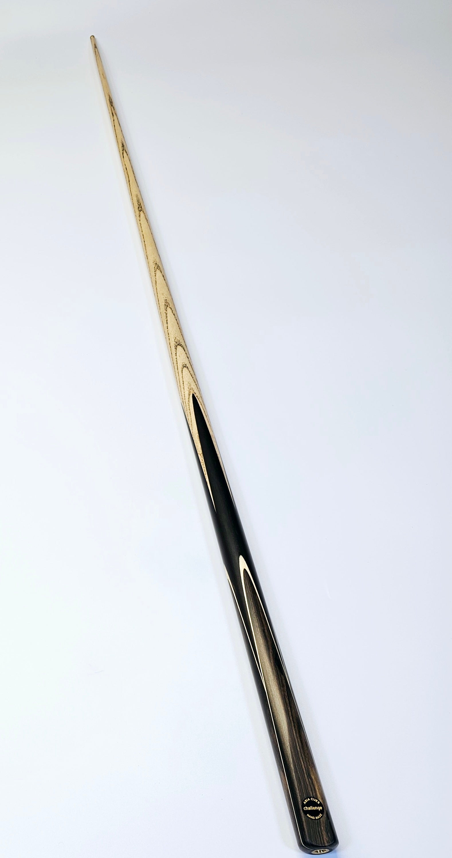 Asia Cues Challenge - One Piece Snooker Cue 9.7mm Tip, 18.1oz, 58"