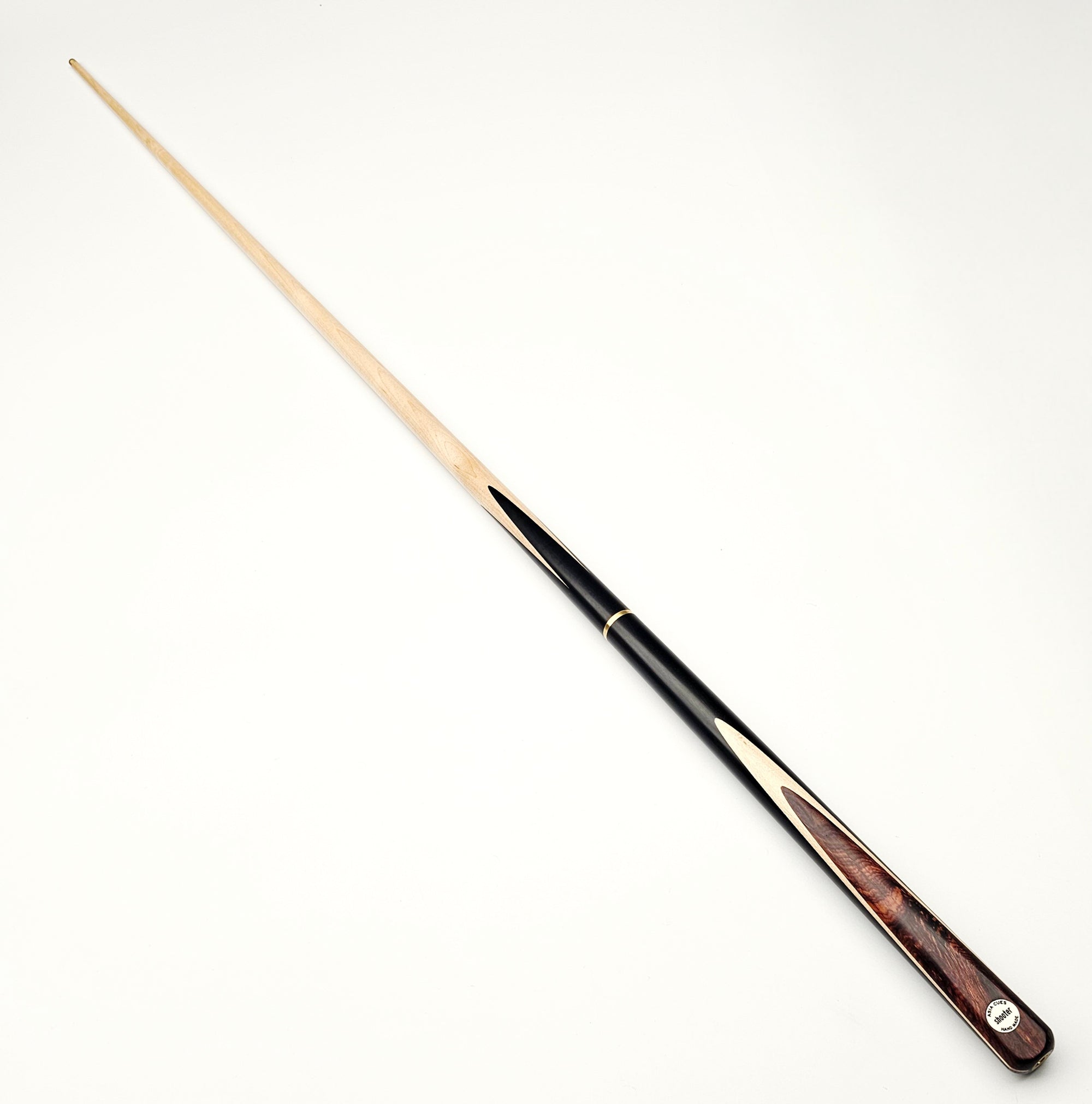 Asia Cues Shooter - 3/4 Jointed Pool Cue 9mm Tip, 17.5oz, 57"