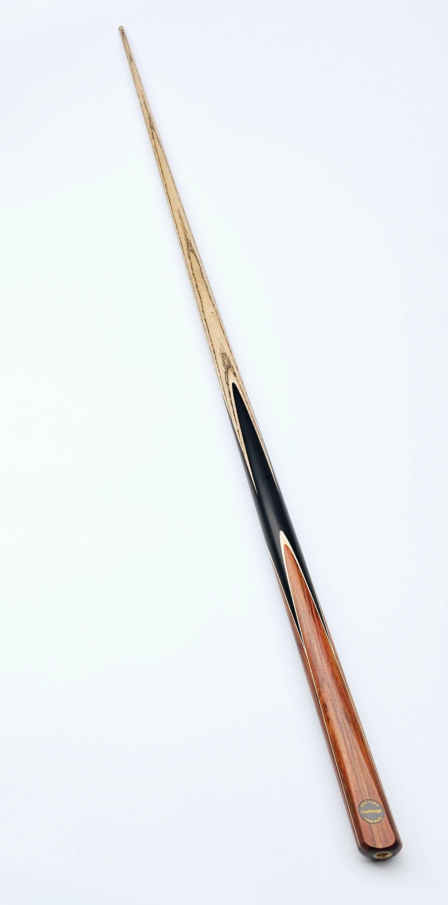 Asia Cues Challenge - One Piece Snooker Cue 9.8mm Tip, 17.5oz, 57"