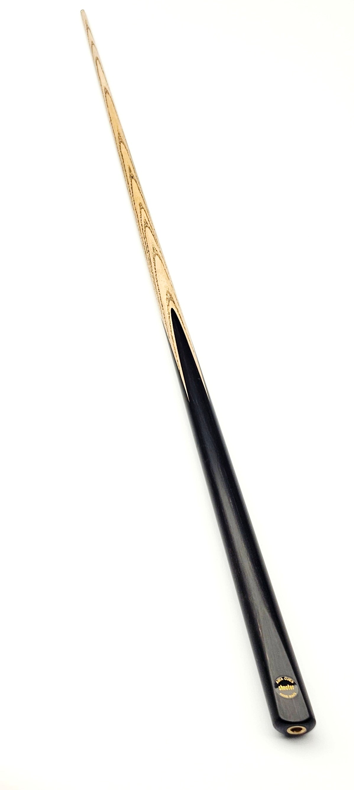 Asia Cues Shooter - One Piece Snooker Cue 9.8mm Tip, 17.9oz, 57"