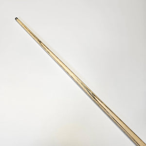 Premium Cues ICON No.009 - One Piece Snooker Cue with light ash wood grain, designed for professional indoor billiards performance.