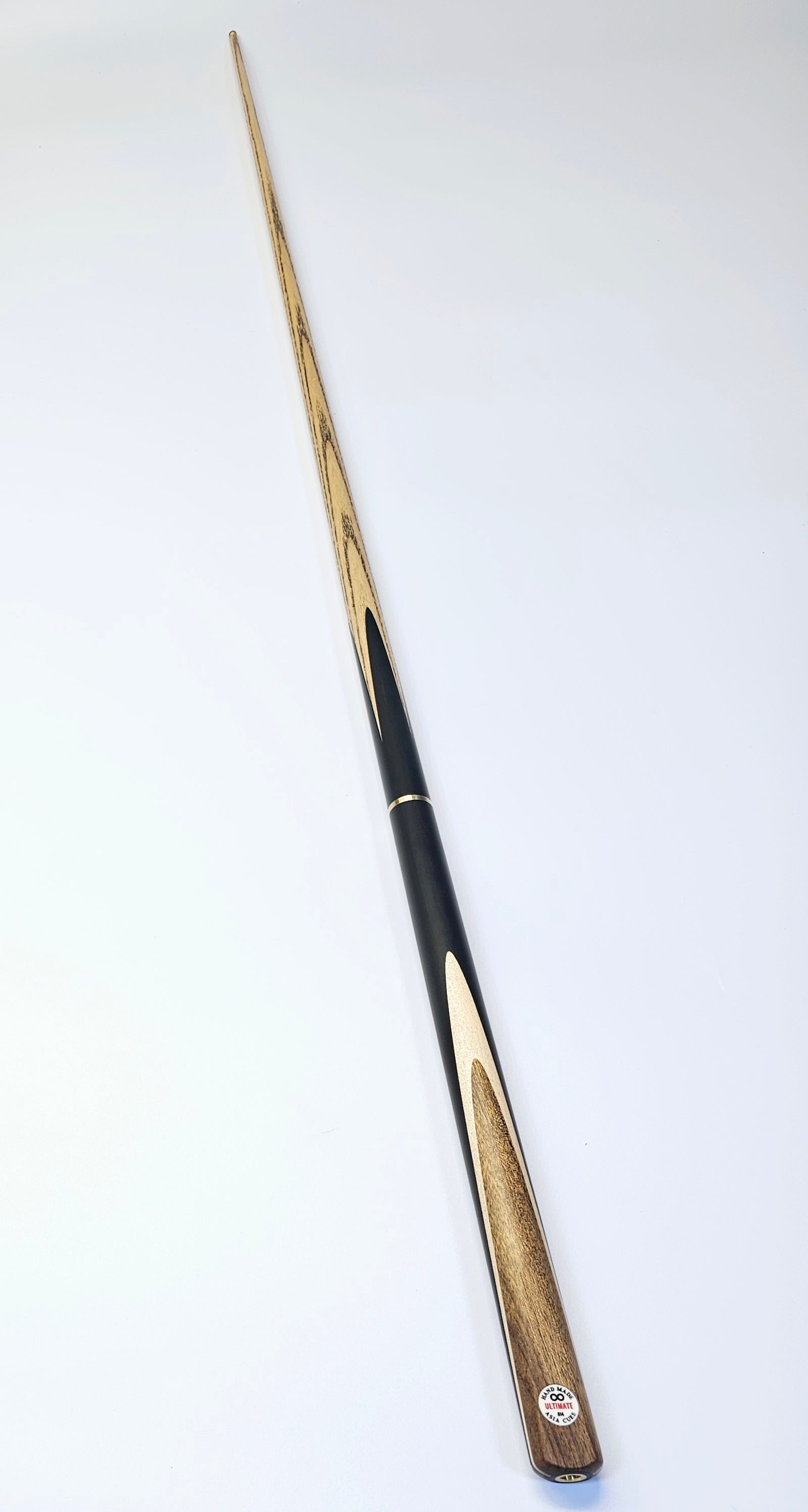 Asia Cues Ultimate No.814  - 3/4 Jointed Snooker Cue 9.7mm Tip, 18.4oz, 58"