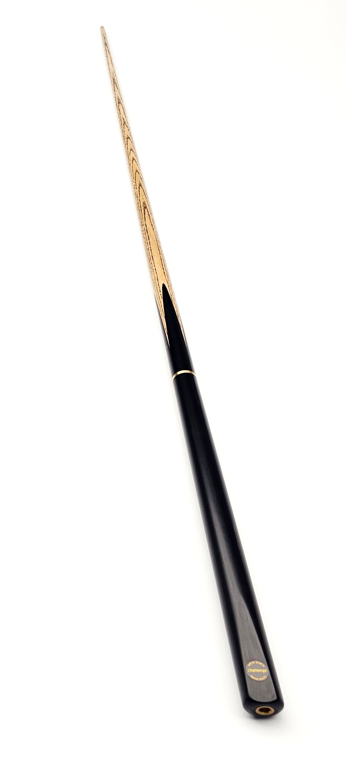 Asia Cues Challenge - 3/4 Jointed Pool Cue 8.7mm Tip, 17.5oz, 57.5"