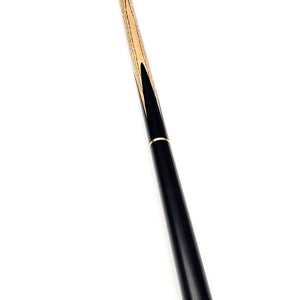 Full view of Asia Cues Challenge 3/4 jointed pool cue with 8.7mm tip and 17.5oz weight, ideal for precision cue sports.