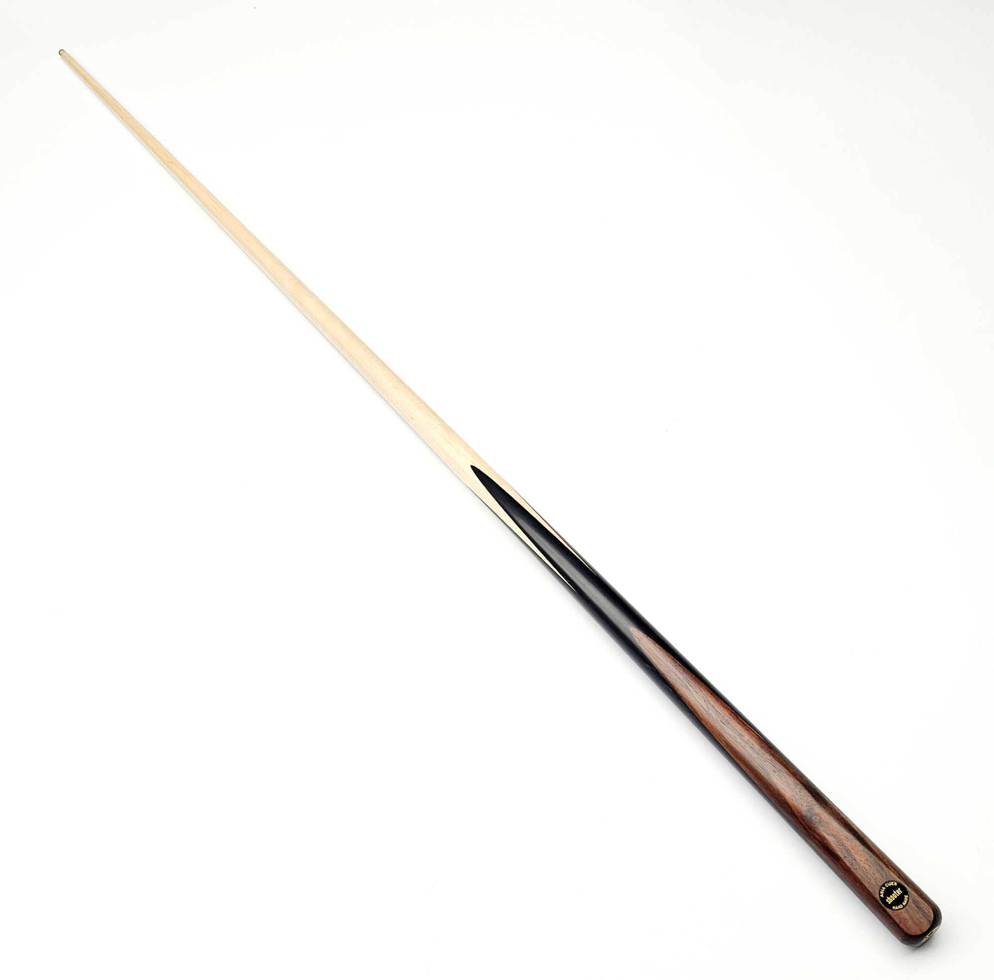 Asia Cues Shooter - One Piece Snooker Cue 10mm Tip, 17.7oz, 57"