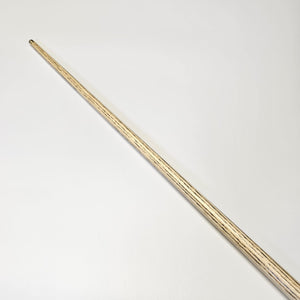 Premium Cues ICON No.004 - One Piece Snooker Cue with consistent ash grain pattern, designed for optimal cue ball control.