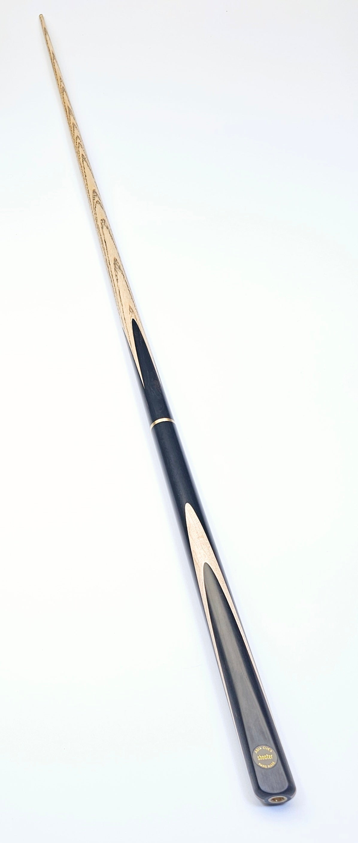 Asia Cues Shooter - 3/4 Jointed Pool Cue 8.6mm Tip, 18oz, 58.25"