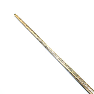 Prestige Cues Green Plate 4 snooker cue shaft with consistent ash grain pattern, ideal for professional indoor billiards play.