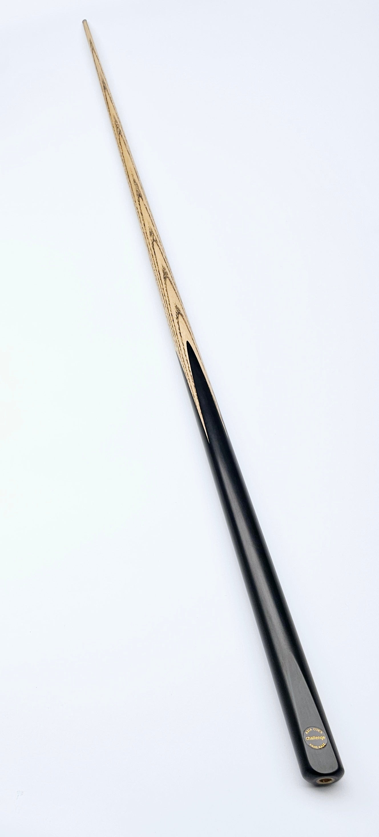 Asia Cues Challenge - One Piece Snooker Cue 9.8mm Tip, 17.5oz, 57"