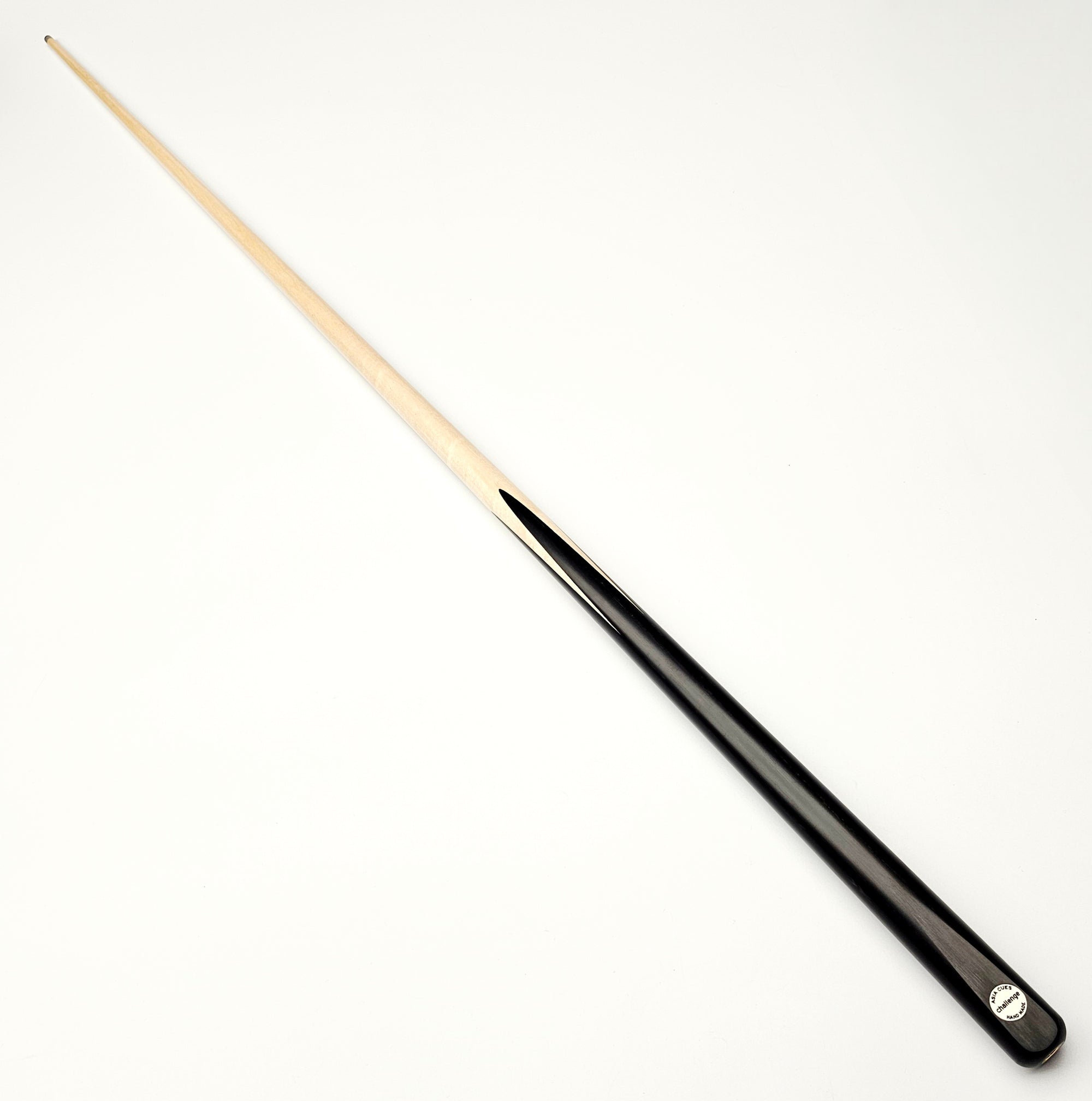 Asia Cues Challenge - One Piece Snooker Cue 9.8mm Tip, 18.2oz, 57.5"