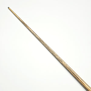 TI Asia Cues Shooter snooker cue shaft with detailed ash wood texture, designed for balance and control.