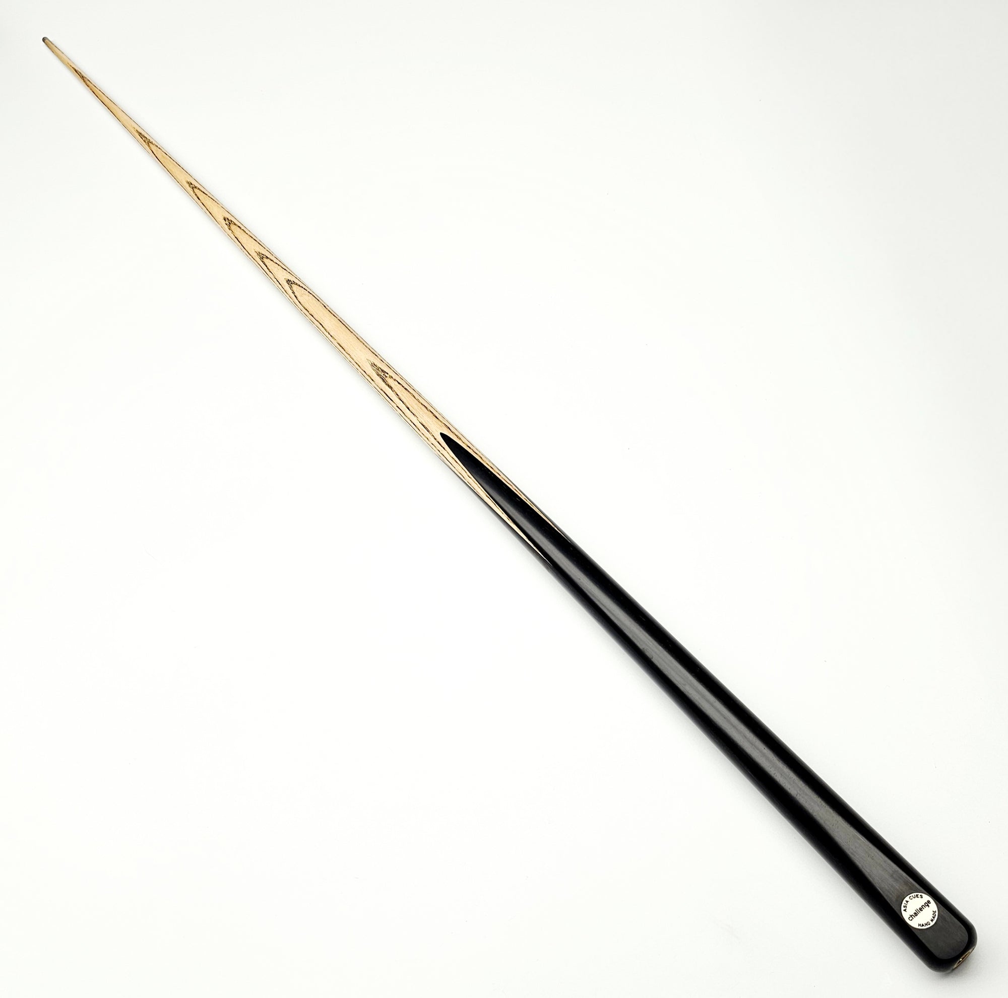 Asia Cues Challenge - One Piece Pool Cue 8.7mm Tip, 18.2oz, 57"