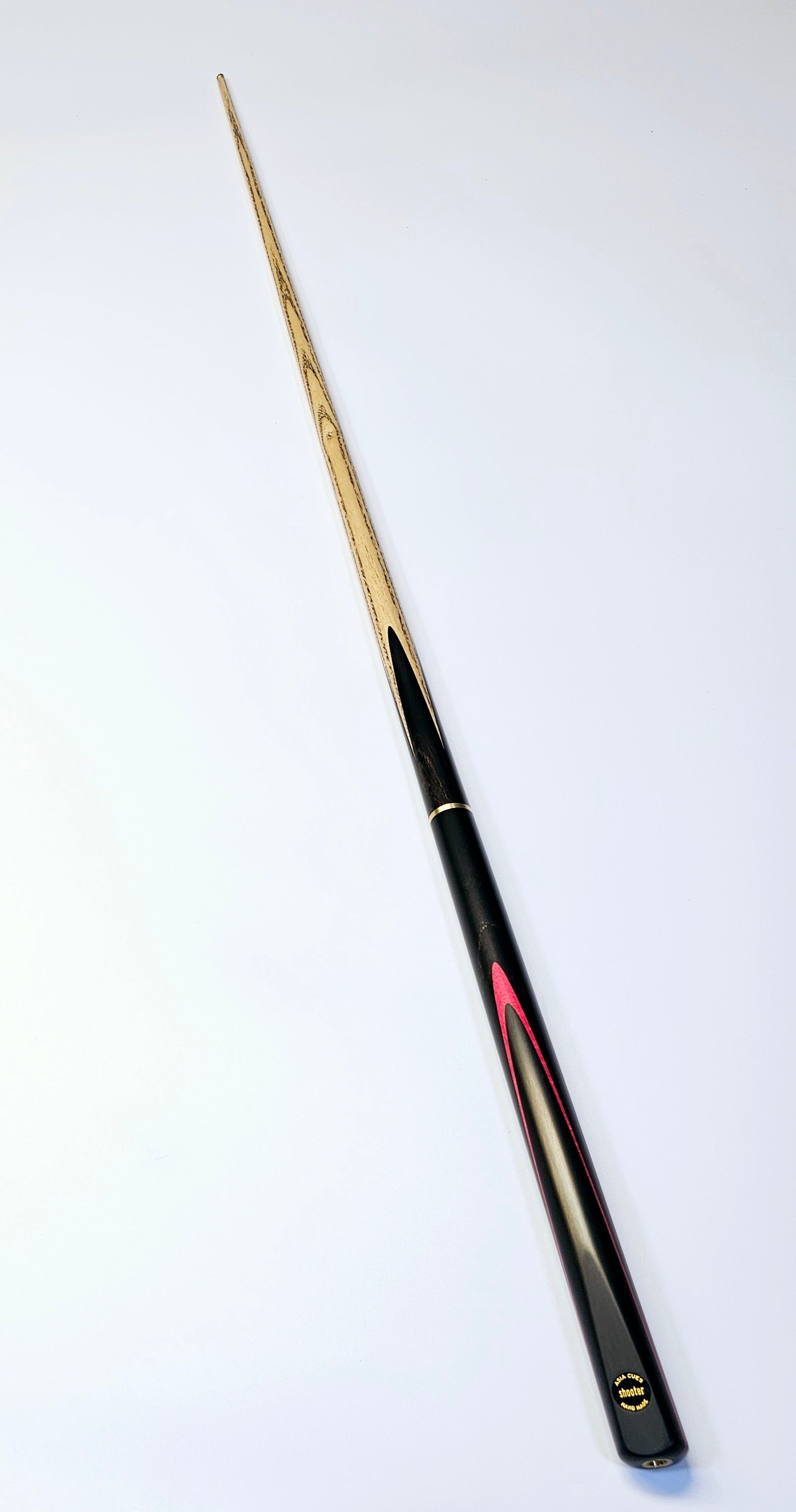 Asia Cues Shooter - 3/4 Jointed Pool Cue 8.7mm Tip, 17.5oz, 57.5"