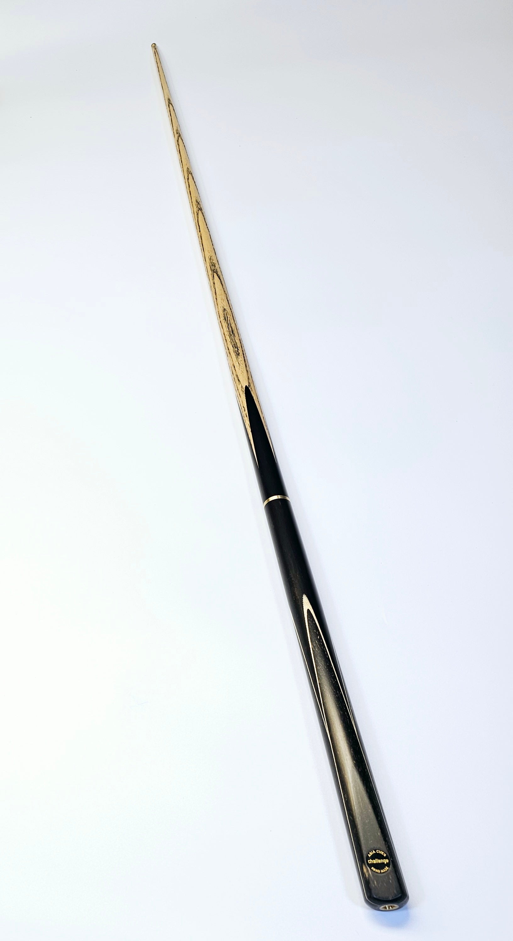 Asia Cues Challenge - 3/4 Jointed Snooker Cue 9.7mm Tip, 18.5oz, 58"