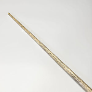Premium Cues ICON No.011 snooker cue shaft with uniform ash grain, ideal for serious indoor billiards players.
