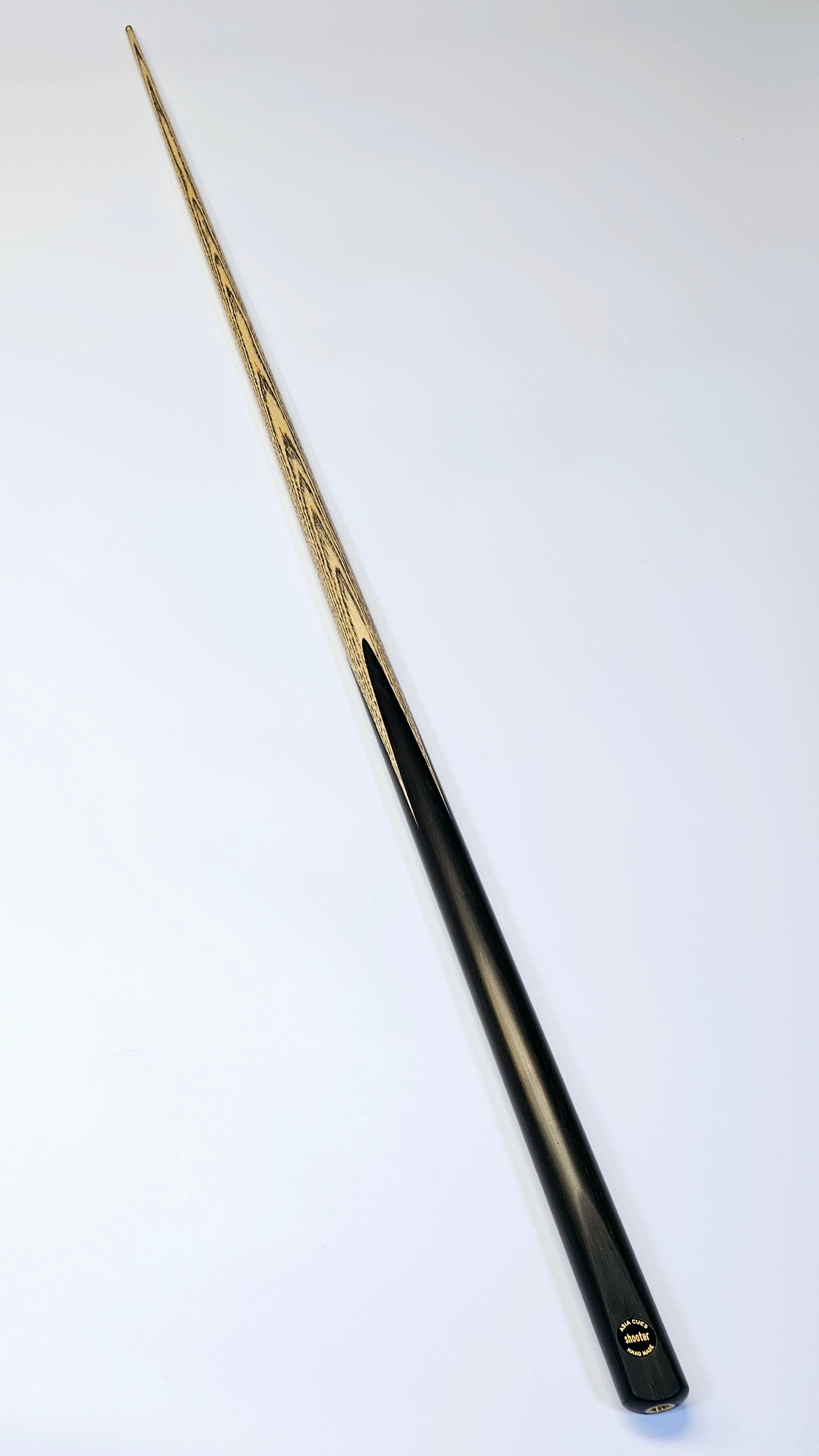 Asia Cues Shooter - One Piece Pool Cue 8.6mm Tip, 17.8oz, 58"