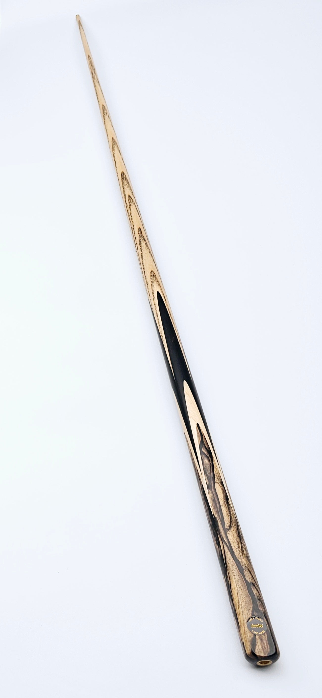 Asia Cues Shooter - One Piece Snooker Cue 9.8mm Tip, 17.7oz, 57"