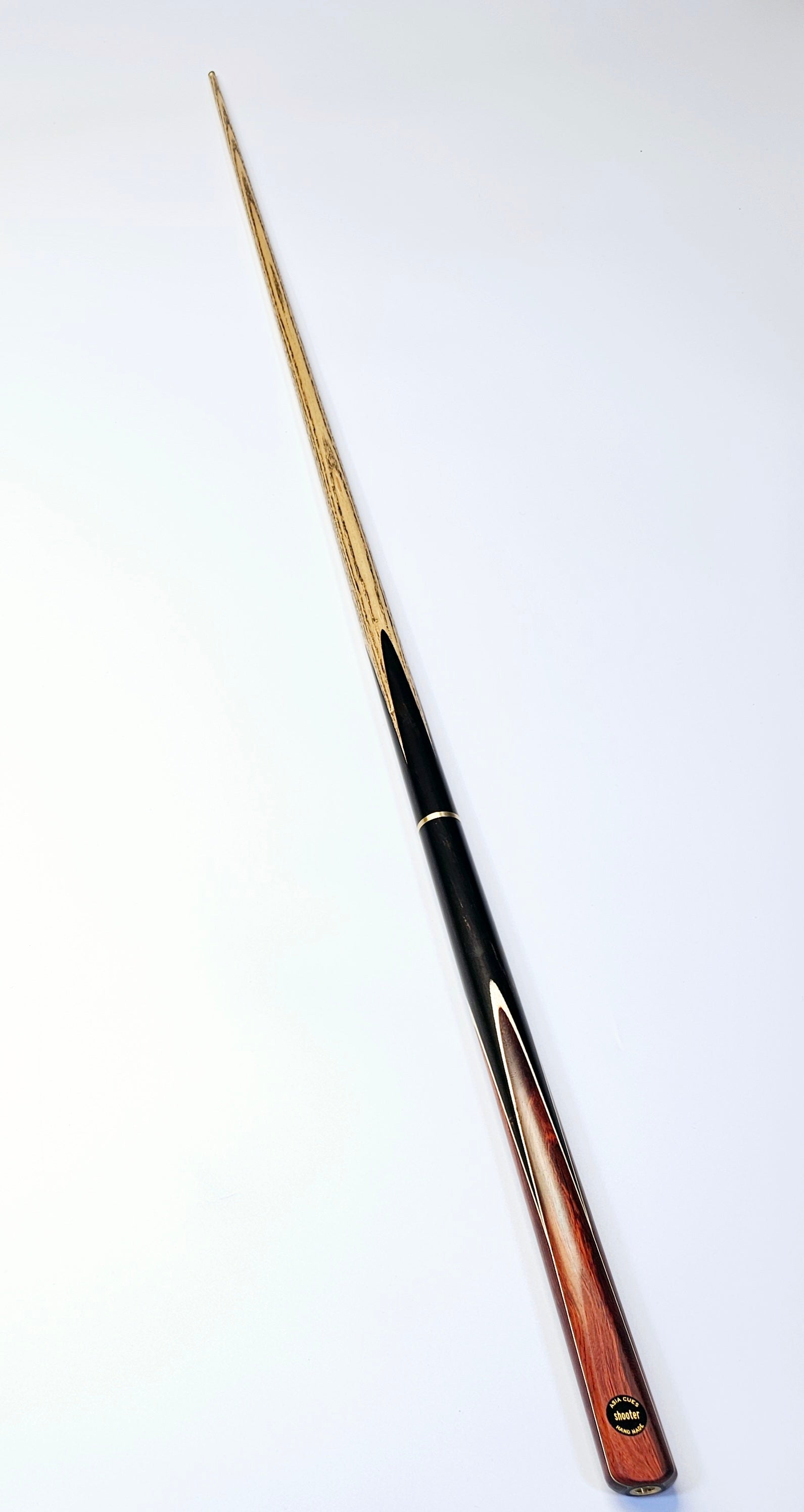 Asia Cues Shooter - 3/4 Jointed Pool Cue 8.4mm Tip, 17oz, 58"