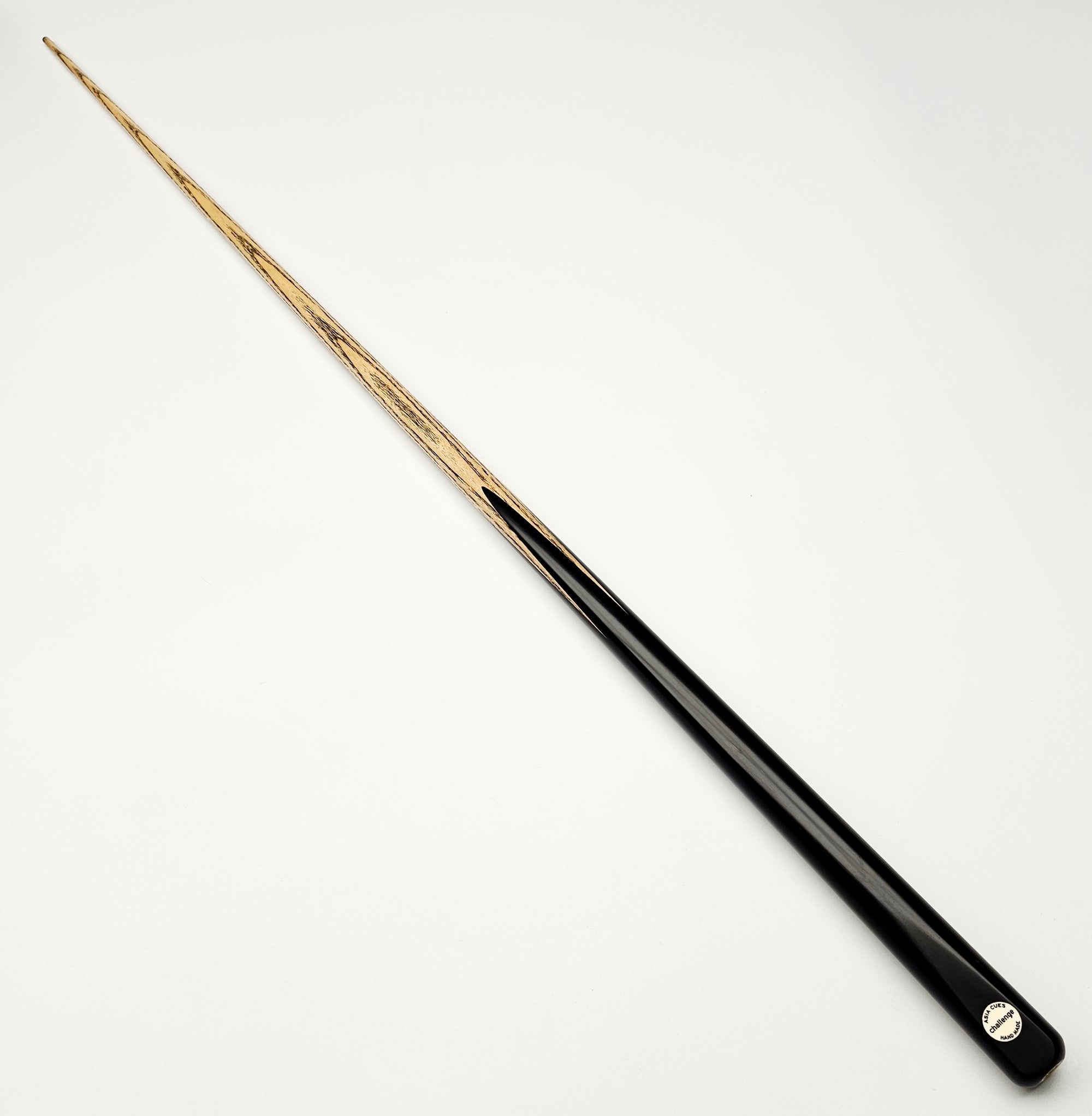 Asia Cues Challenge - One Piece Pool Cue 8.8mm Tip, 18.2oz, 58"