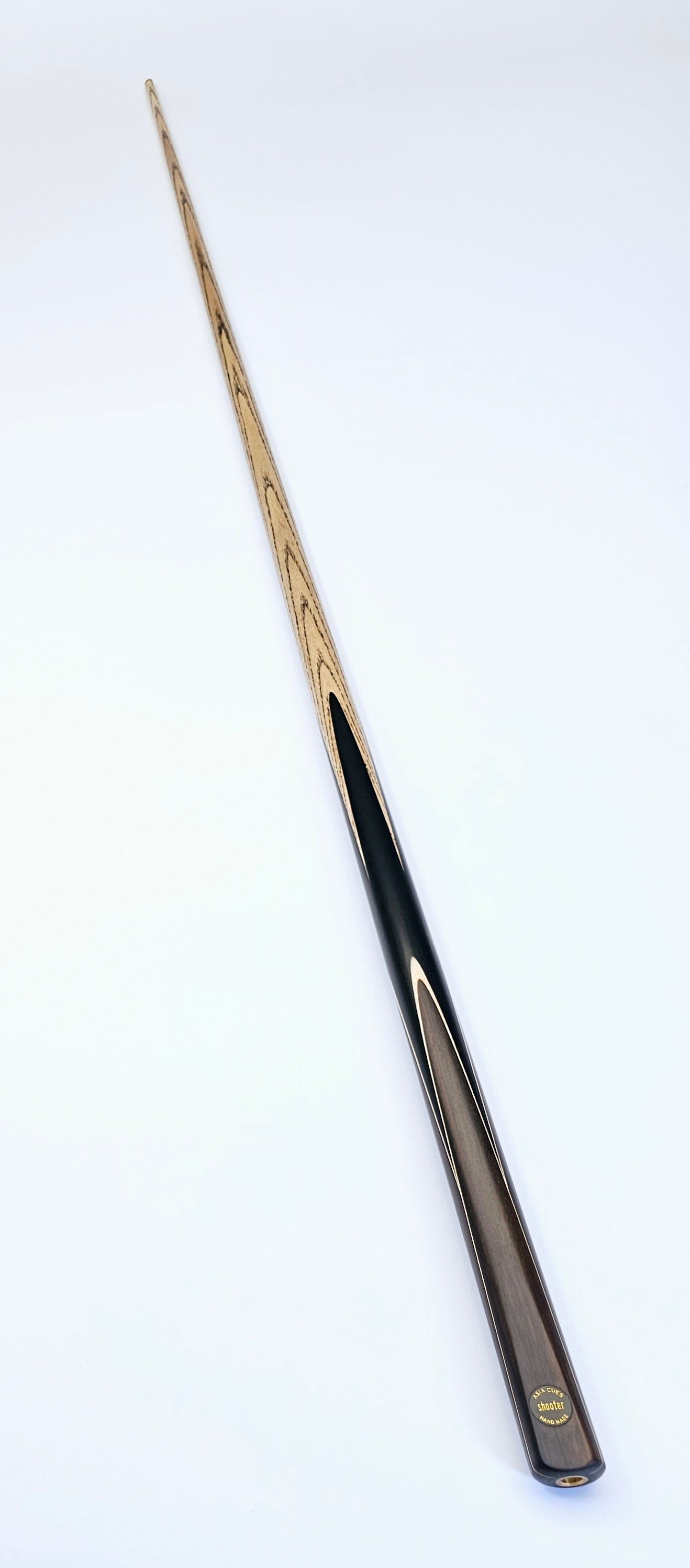 Asia Cues Shooter - One Piece Snooker Cue 9.7mm Tip, 18.1oz, 58"