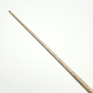 High-quality shaft of Asia Cues Challenge 3/4 jointed pool cue, highlighting the fine wood texture and craftsmanship.