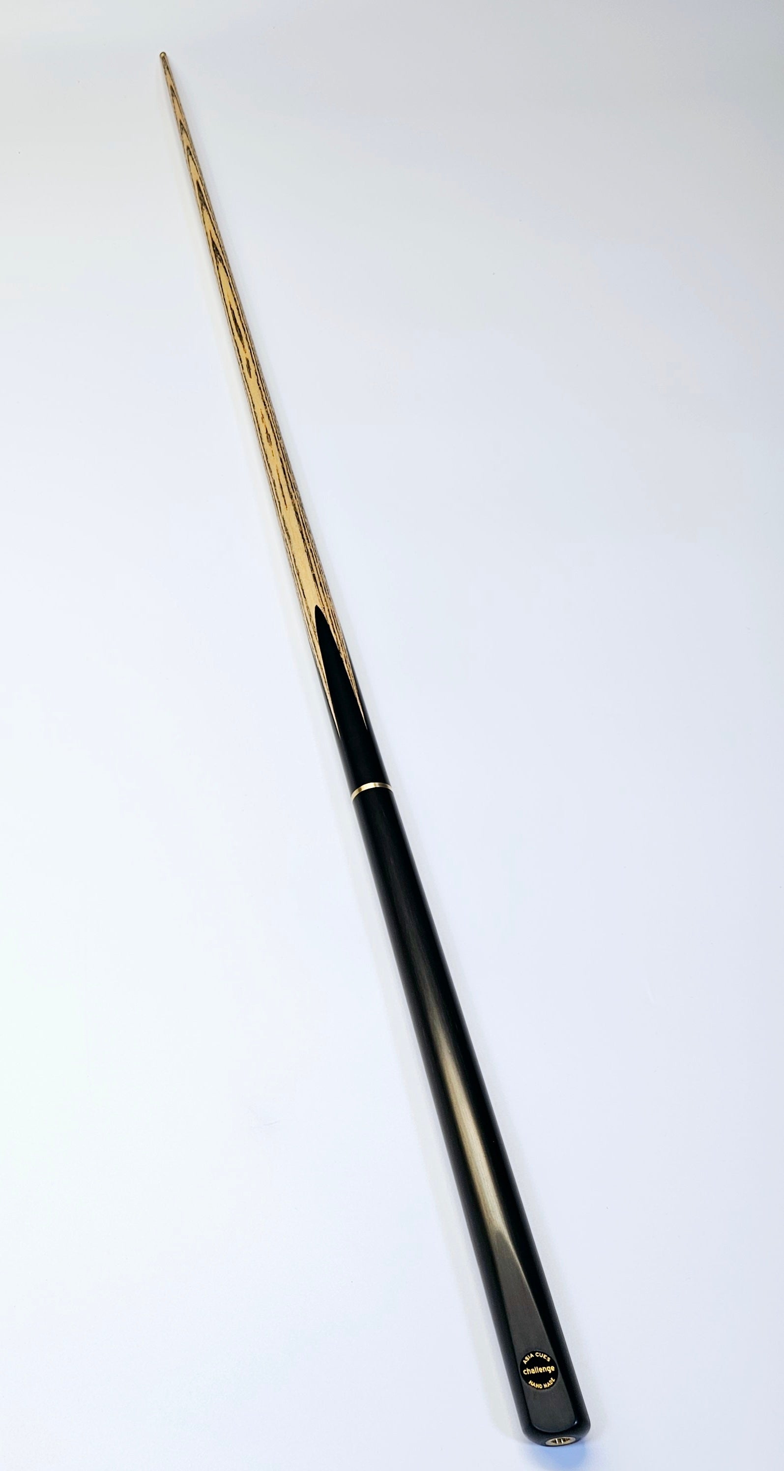Asia Cues Challenge - 3/4 Jointed Pool Cue 8.6mm Tip, 18.3oz, 58.25"