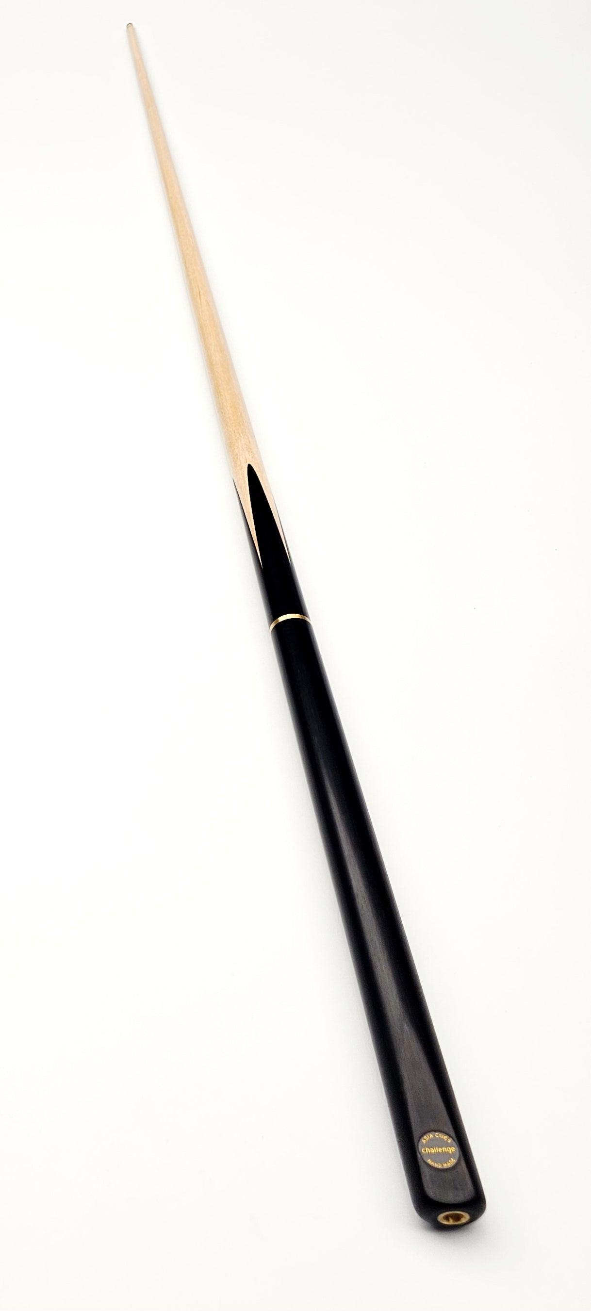 Asia Cues Challenge - 3/4 Jointed Pool Cue 8.8mm Tip, 17.7oz, 57"