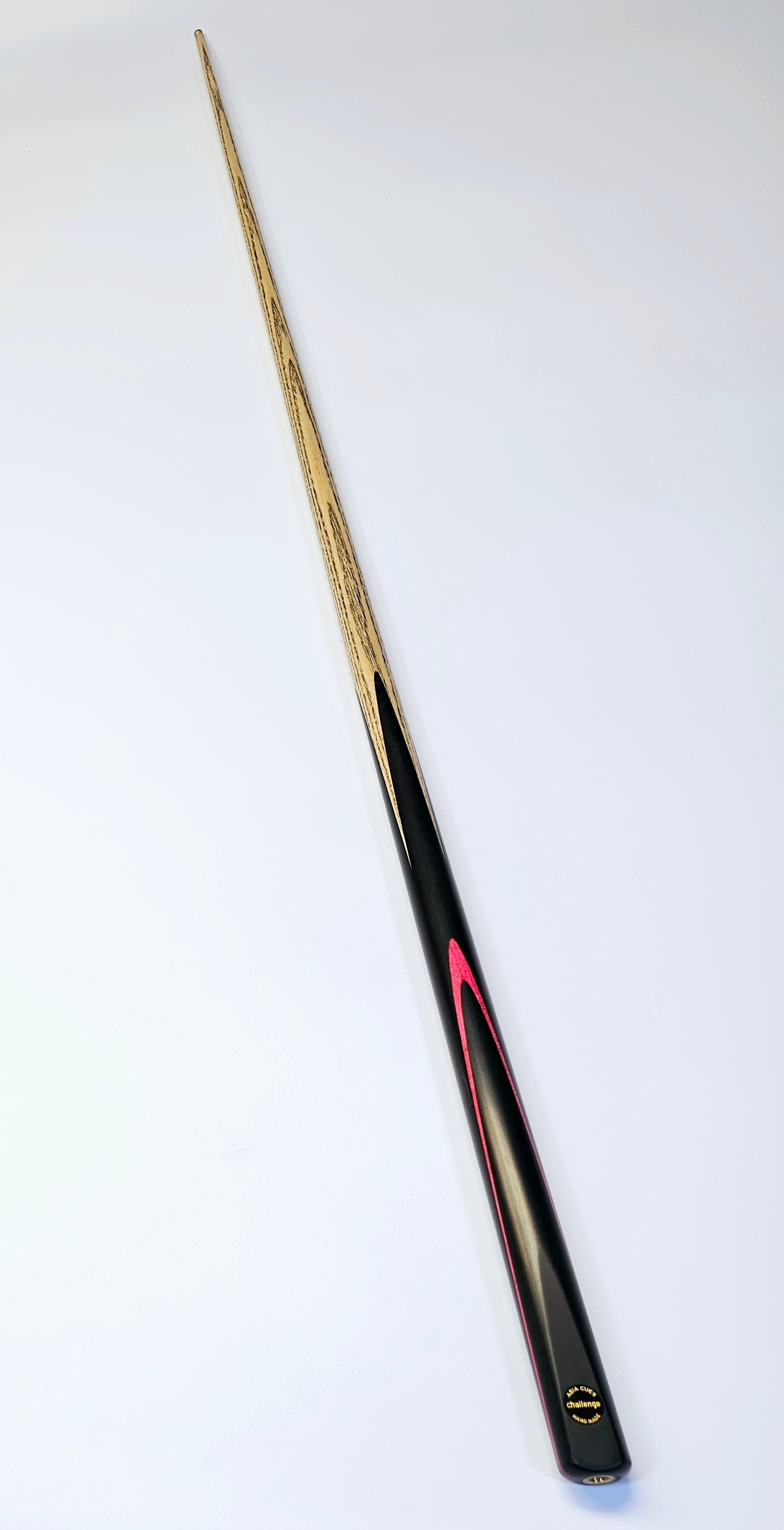 Asia Cues Challenge - One Piece Snooker Cue 9.4mm Tip, 17.1oz, 58"