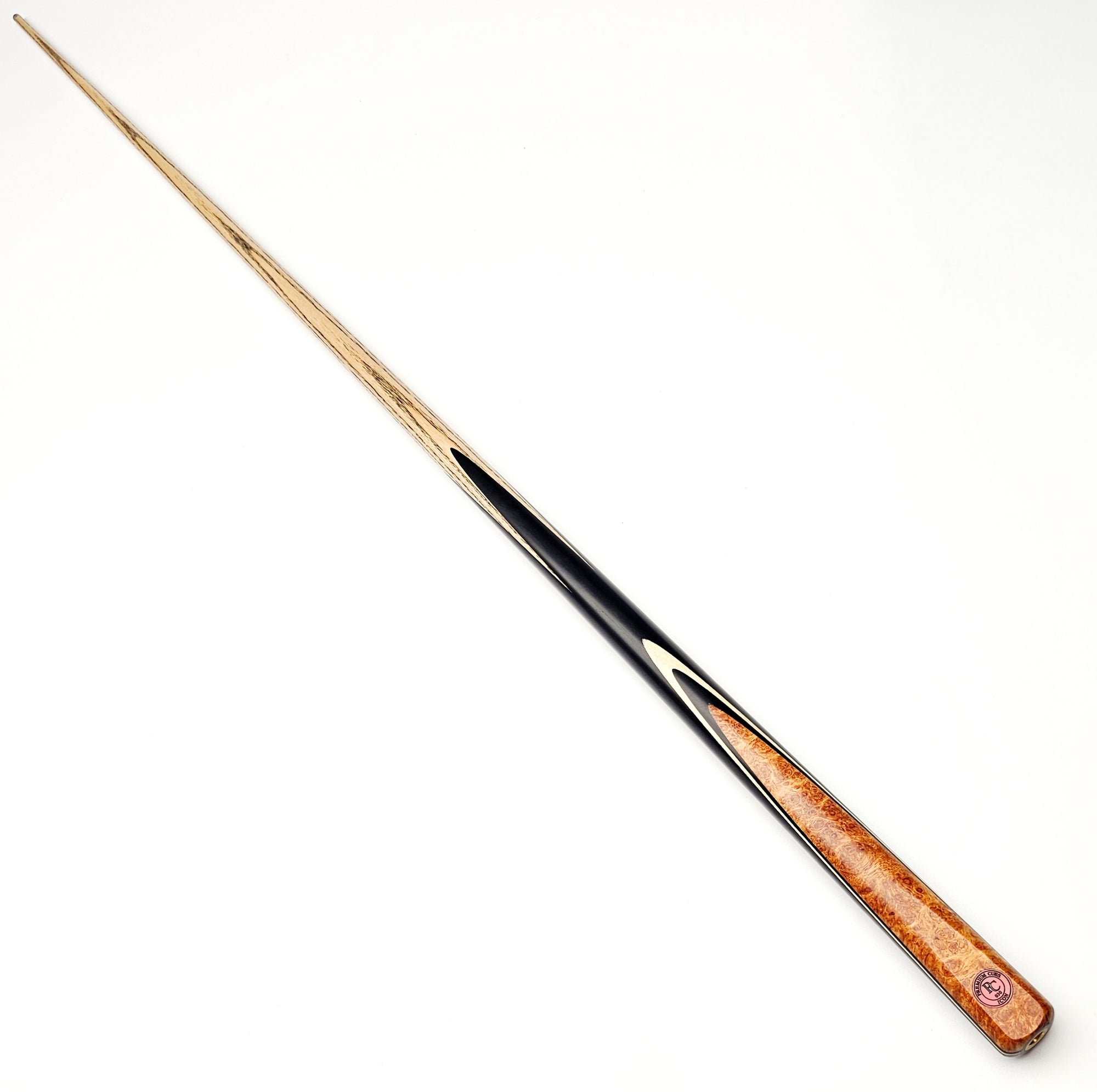 Premium Cues ICON No.030 - One Piece Snooker Cue 9.5mm Tip, 18.2oz, 58"