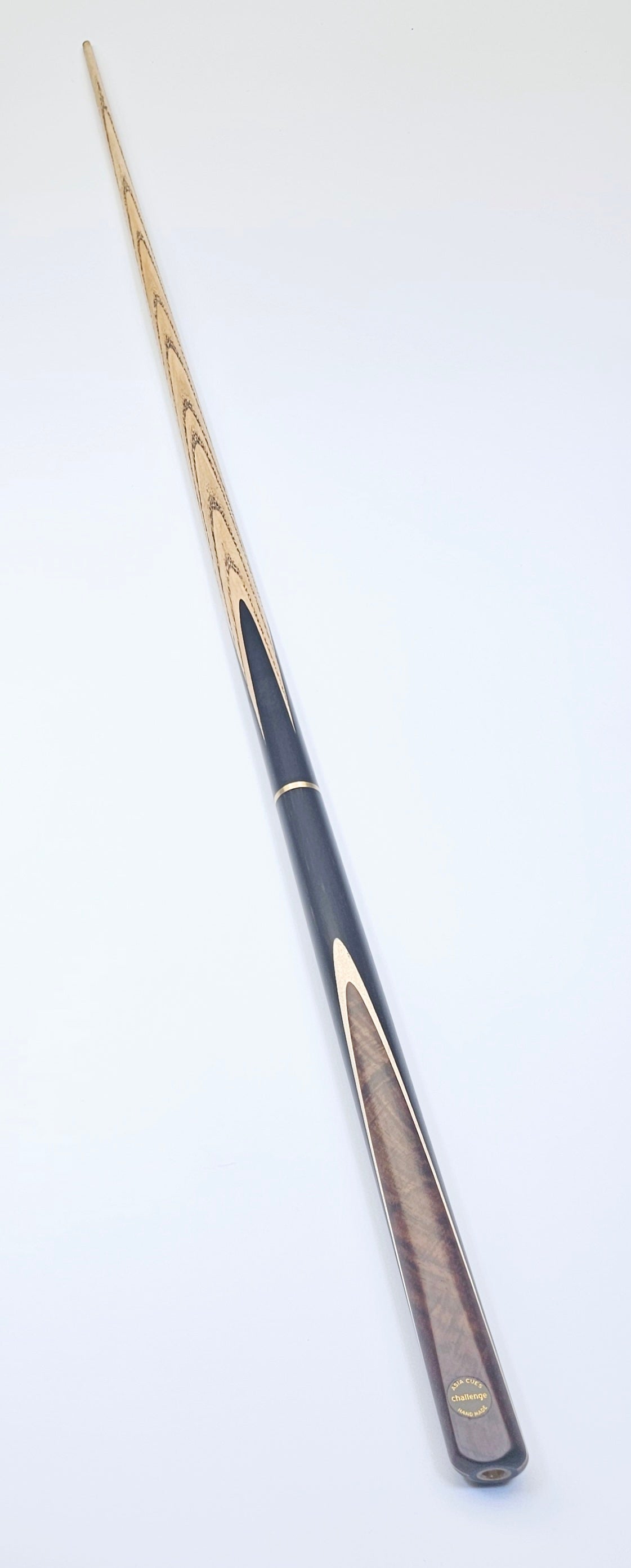 Asia Cues Challenge - 3/4 Jointed Pool Cue 8.8mm Tip, 18.6oz, 57.75"