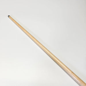 Premium Cues ICON No.012 snooker cue shaft section emphasizing the smooth finish and consistent taper for accurate shots.