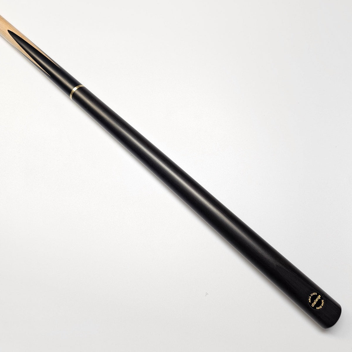 Asia Cues Challenge Range 3/4 Split Ebony Butt Maple shaft Butt View