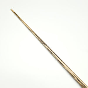 Top shaft of Asia Cues Ultimate No.1107 snooker cue made from high-quality maple wood, designed for smooth and accurate cueing.