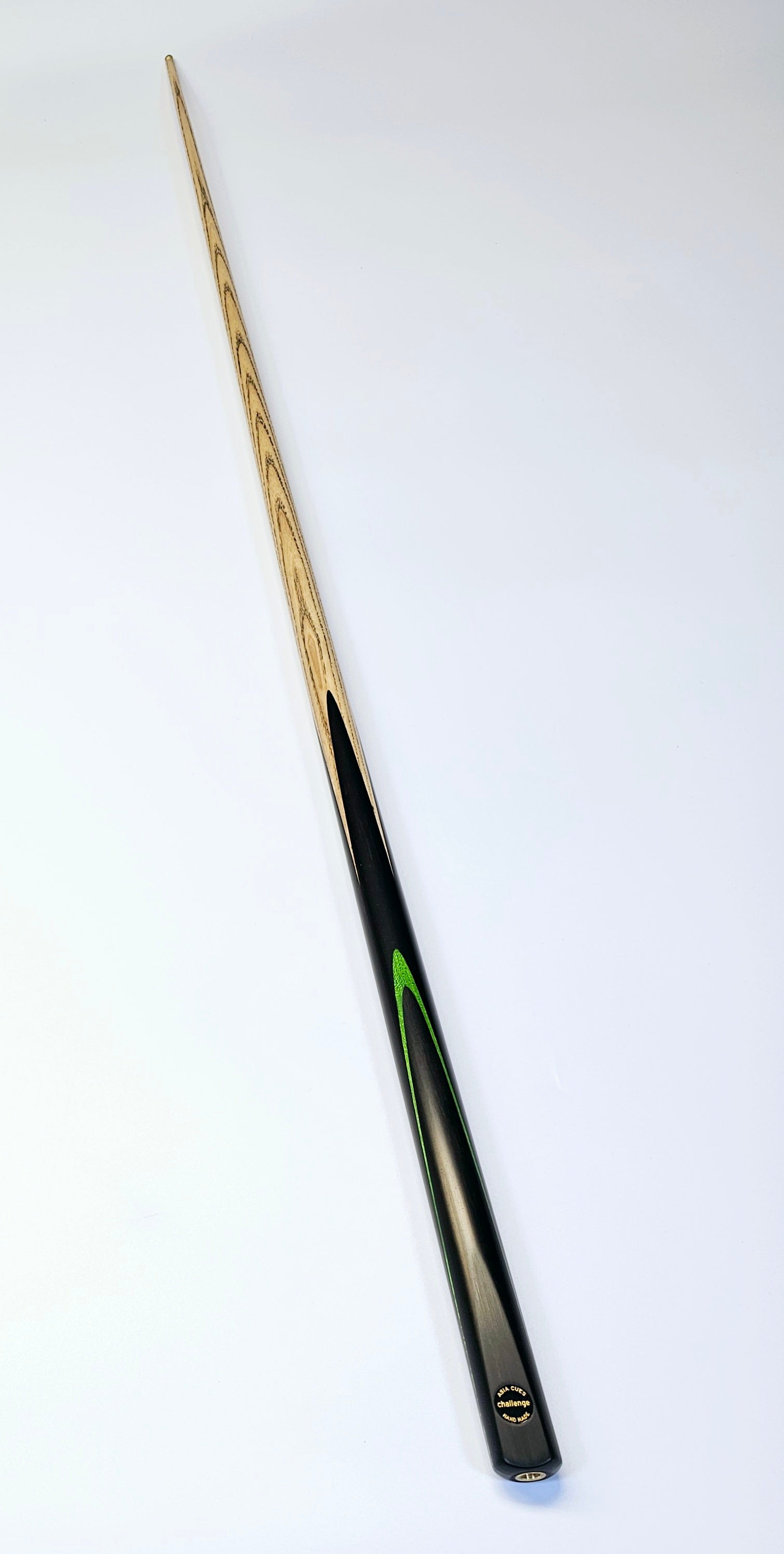 Asia Cues Challenge - One Piece Snooker Cue 9.7mm Tip, 18.1oz, 58"
