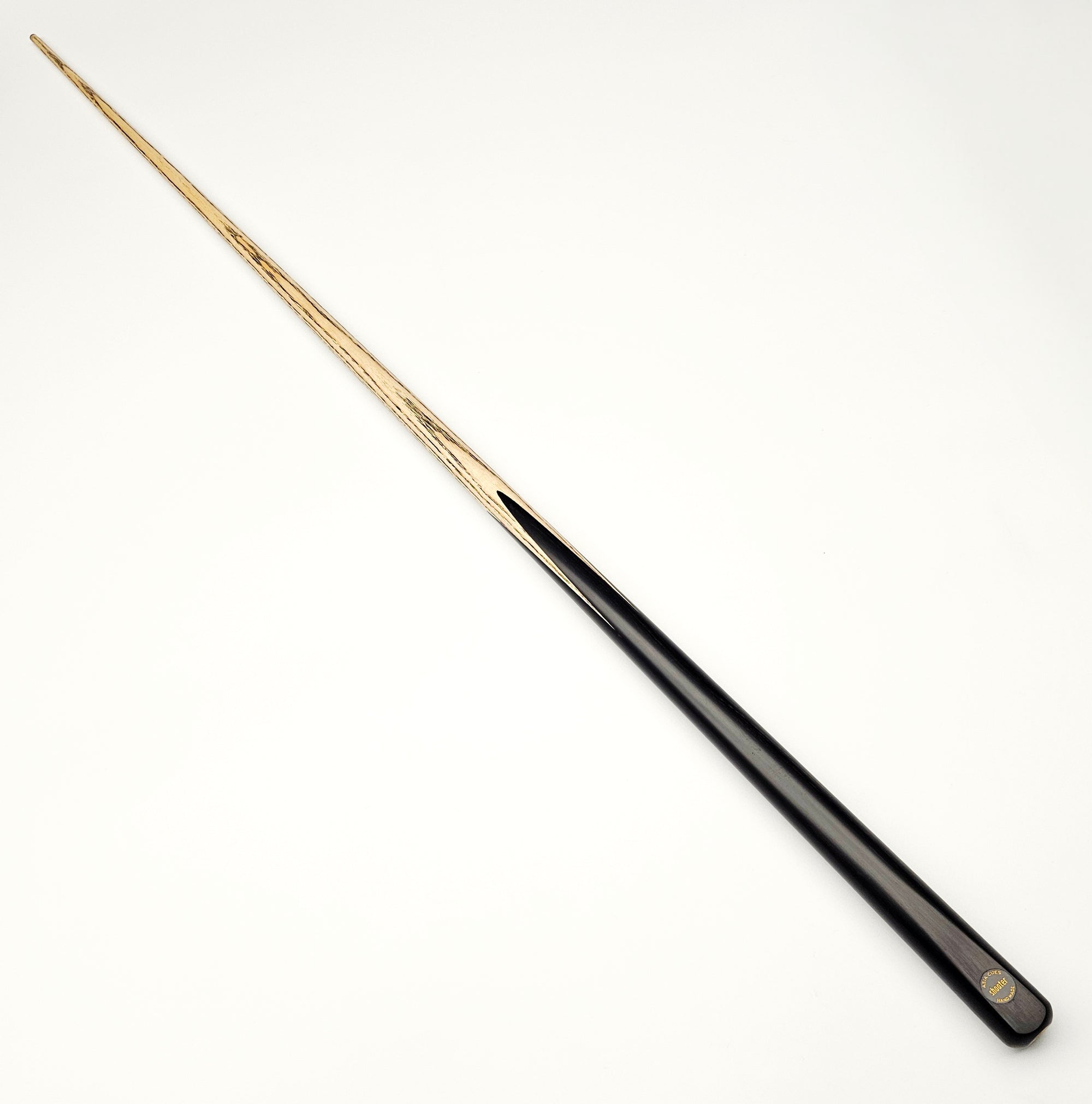 Asia Cues Shooter - One Piece Snooker Cue 10mm Tip, 18.4oz, 58"