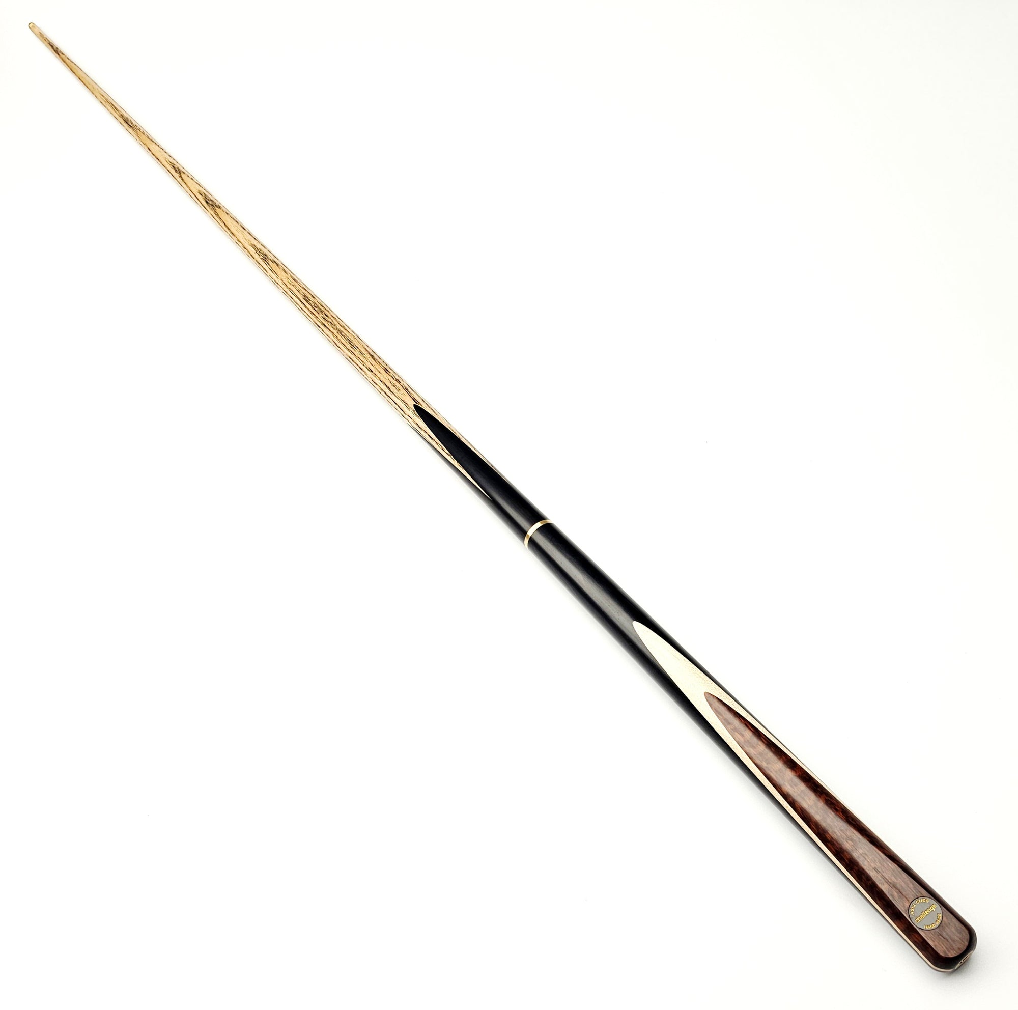Asia Cues Challenge - 3/4 Jointed Snooker Cue 9.9mm Tip, 18.5oz, 57.5"