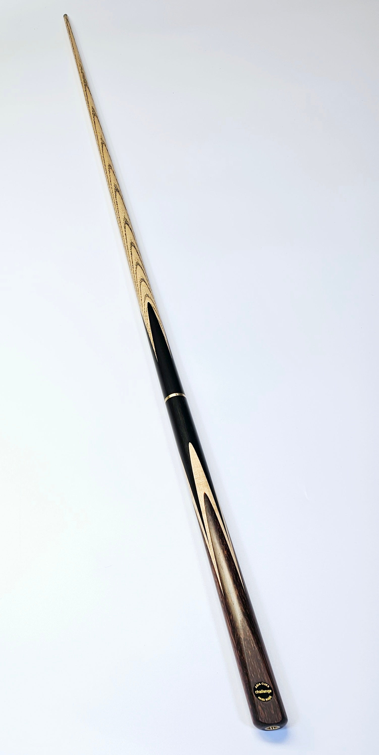 Asia Cues Challenge - 3/4 Jointed Snooker Cue 9.5mm Tip, 17.7oz, 58"