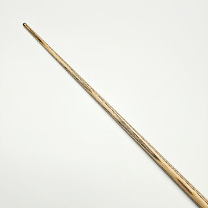 Asia Cues Support one piece cue shaft made from premium ash wood, ideal for 8 ball and professional pool gameplay.