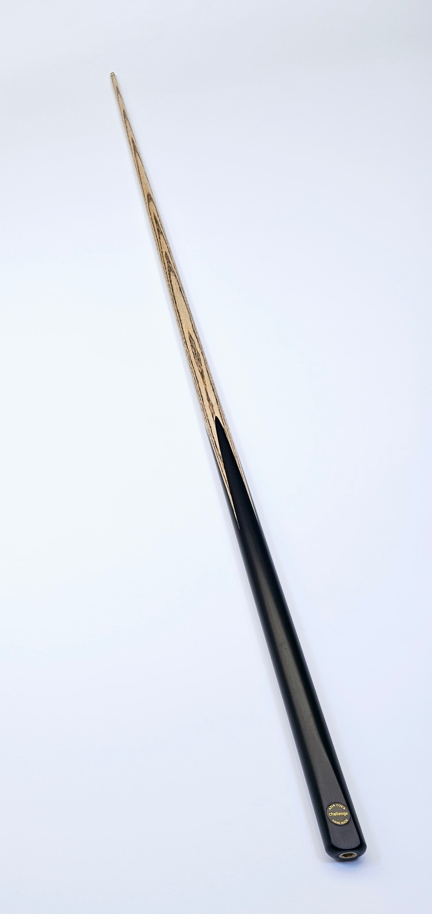 Asia Cues Challenge - One Piece Snooker Cue 9.5mm Tip, 17.7oz, 57"