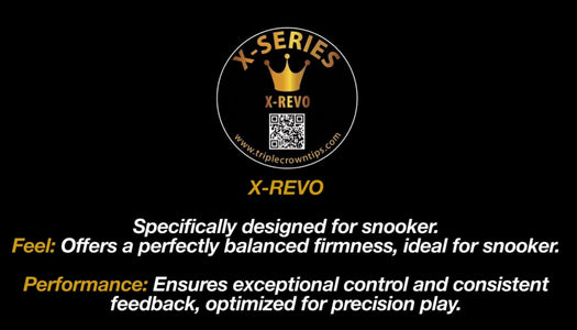 Tiple Crown X-REVO series pressed tips poster image