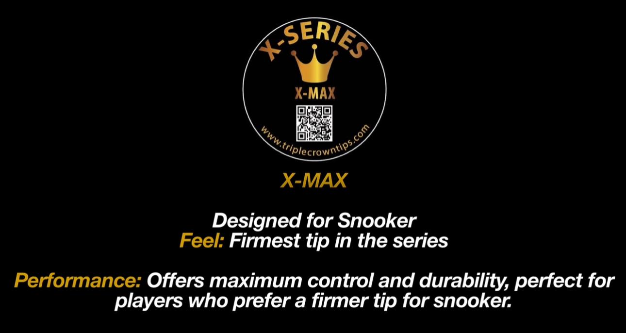 Triple Crown X Series Cue Tips banner