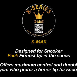 Triple Crown X Series Cue Tips banner